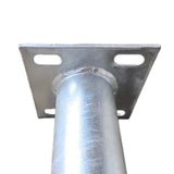 Galvanized Ground Screw For Solar Mounting System 1550 Alloy Junction